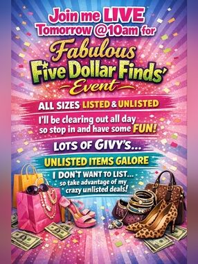 JOIN ME LIVE TOMORROW 10AM LETS CLEAR SOME FA ULOUS STUFF OUT!!